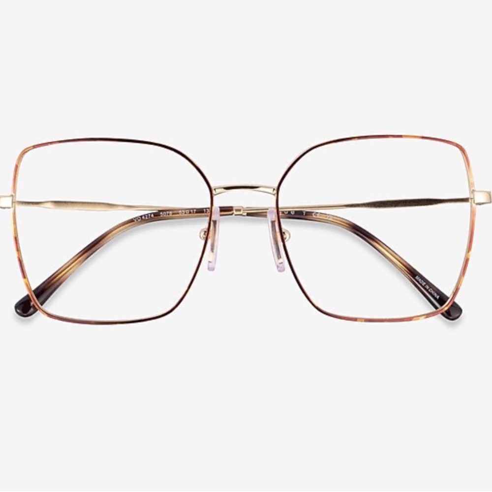 Vogue Gold Tortoise Shell Frames